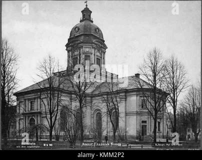 Stockholm, Adolf Fredriks kyrka - KMB - 16000200106222 Stockfoto