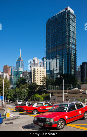 Gerechtigkeit Drive, Admiralität, Hong Kong Stockfoto