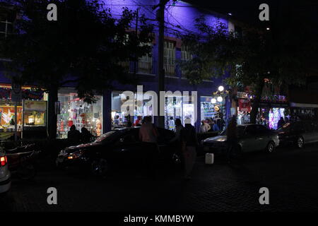 Coyoacan in Mexiko Stadt. Stockfoto