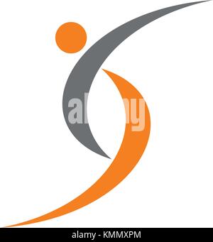 Buchstabe s modernes Logo Stock Vektor