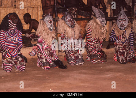 Traditioneller Zulu-Tanz Stockfoto
