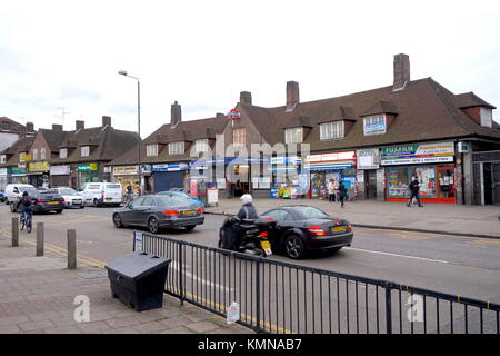 Kingsbury Kingsbury Station High Street, London, Vereinigtes Königreich Stockfoto