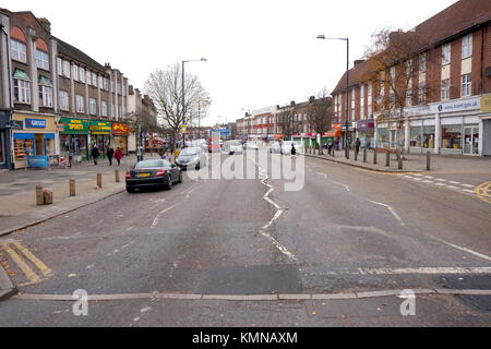 Kingsbury High Street, London, Vereinigtes Königreich Stockfoto