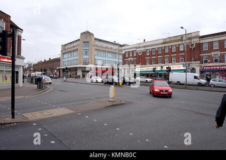 Burnt Oak Broadway, Edgeware Road, London, Vereinigtes Königreich Stockfoto