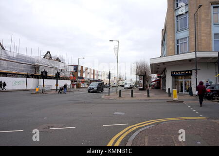 Burnt Oak Broadway, Edgeware Road, London, Vereinigtes Königreich Stockfoto