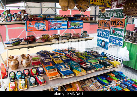 Souvenir stall in Cienfuegos, Kuba Stockfoto