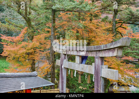 Die schöne Jishu-jinja in Otowa-San Kiyomizu-dera, Kyoto, Japan Stockfoto