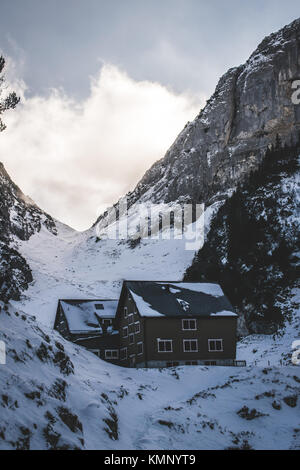 Lammertal in den Alpen Appenzell Schweiz Stockfoto