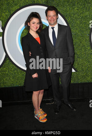 West Hollywood, Kalifornien, USA. Dezember 2017. Dezember 2017: West Hollywood, Kalifornien: Dominic West, Martha West. 2017 GQ Men of the Year Party im Chateau Marmont. Foto: F. Sadou/AdMedia Credit: F. Sadou/AdMedia/ZUMA Wire/Alamy Live News Stockfoto