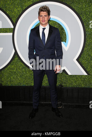 West Hollywood, Kalifornien, USA. Dezember 2017. Dezember 2017: West Hollywood, Kalifornien: Gregg Sulkin. 2017 GQ Men of the Year Party im Chateau Marmont. Foto: F. Sadou/AdMedia Stockfoto