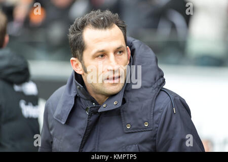 Frankfurt am Main, Deutschland. 9. Dezember, 2017. Hasan Salihamidzic, Sportdirektor (FC Bayern München), Eintracht Frankfurt gegen FC Bayern München, Fussball, Bundesliga, 15. Spieltag, Saison 17/18, 09.12.2017, Foto: Sascha Walther/Eibner-Pressefoto/Alamy leben Nachrichten Stockfoto