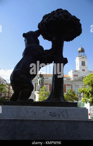 Lais Puzzle 1000 Teile – Bären- Und Erdbeerbaumstatue In Der Puerta Del Sol, Madrid