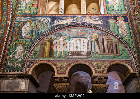 Italien, Emilia-Romagna, Ravenna, San Vitale (Basilika San Vitale), UNESCO-Welterbe Stockfoto
