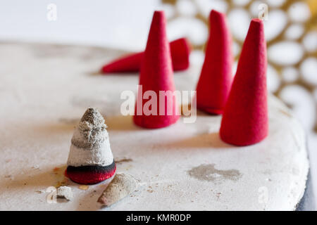 České vánoce - vánoční František/Tschechische Weihnachten - rauchen Räucherwerk Münzen Stockfoto