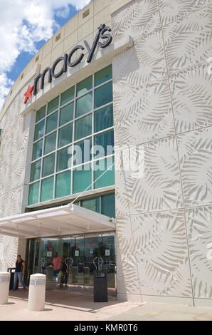 Das Kaufhaus Macy's in der Florida Mall, Orlando, USA Stockfoto