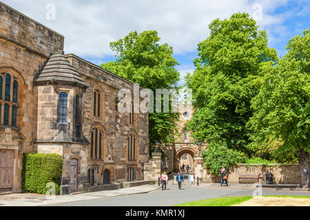 Durham Castle england durham england durham University College im norman Castle durham County durham uk gb england Stockfoto