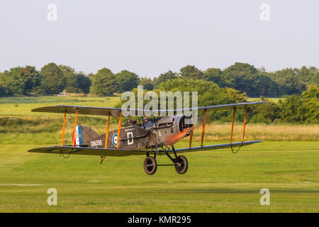 Die Shuttleworth Collection Abend fliegen Juli 2013 Stockfoto