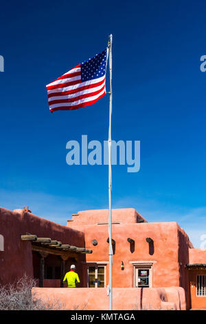 Painted Desert Inn National Historic Landmark, Petrified Forest National Park, Arizona, USA, Nordamerika Stockfoto