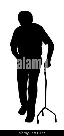 Deaktiviert man walking Stockfoto