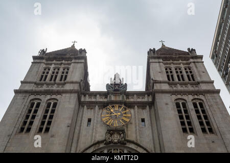 Basilika de Nossa Senhora da Assuncao, Mosteiro de Sao Bento (Kloster des Hl. Benedikt), Sao Paulo, Brasilien Stockfoto