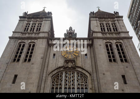 Basilika de Nossa Senhora da Assuncao, Mosteiro de Sao Bento (Kloster des Hl. Benedikt), Sao Paulo, Brasilien Stockfoto