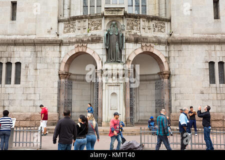Basilika de Nossa Senhora da Assuncao (Basilika Unserer Lieben Frau von der Himmelfahrt, Mosteiro de Sao Bento (Kloster des Hl. Benedikt), Sao Paulo, Brasilien Stockfoto