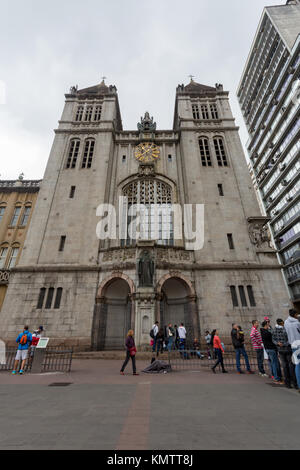 Basilika de Nossa Senhora da Assuncao (Basilika Unserer Lieben Frau von der Himmelfahrt, Mosteiro de Sao Bento (Kloster des Hl. Benedikt), Sao Paulo, Brasilien Stockfoto