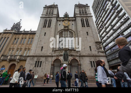 Basilika de Nossa Senhora da Assuncao (Basilika Unserer Lieben Frau von der Himmelfahrt, Mosteiro de Sao Bento (Kloster des Hl. Benedikt), Sao Paulo, Brasilien Stockfoto