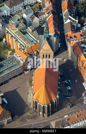 Marktkirche, Evangelisch-lutherische Marktkirche St. Georgii et Jacobi, Pfarrkirche in der Altstadt von Hannover, Hanns-Lilje-Platz, Stadtmitte,, Hann Stockfoto