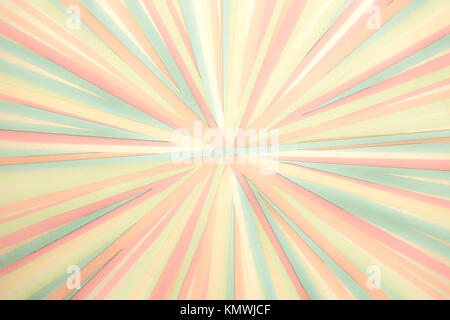 Bunte Starburst Linien konvergieren Stockfoto