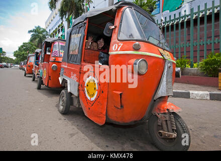 Bajaj, Jakarta, Indonesien Stockfoto