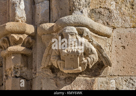 Bei der Basilika Romanica di San Gavino, 1080-romanischen Stil, in Porto Torres, Provinz Sassari, Sardinien, Italien Detail Stockfoto