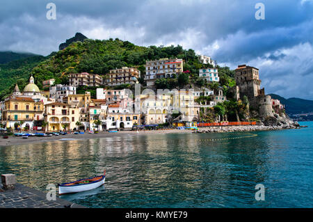 Cetara, Küste von Amalfi, Salerno, Italien Stockfoto