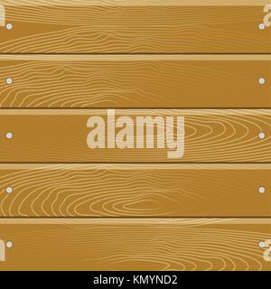 Holz Textur Banner. Holz Hintergrund und Holzbrett, Vector Illustration Stock Vektor