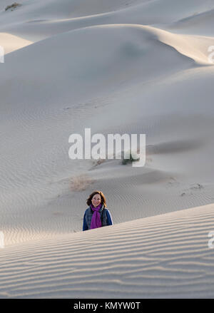 RUTH ORATZ MD MESQUITE DÜNEN Death Valley, Kalifornien Stockfoto
