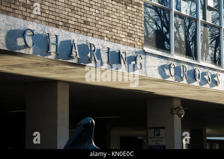 Fassade Fassade von Charing Cross Hospital London UK. (92) Stockfoto