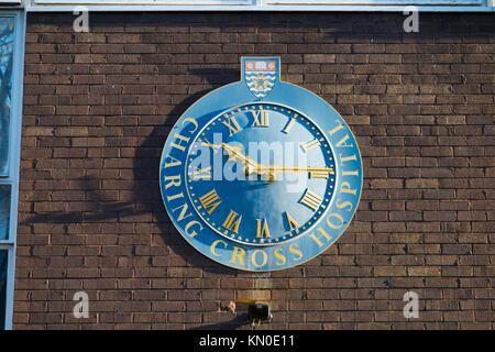 Fassade Fassade von Charing Cross Hospital London UK. (92) Stockfoto