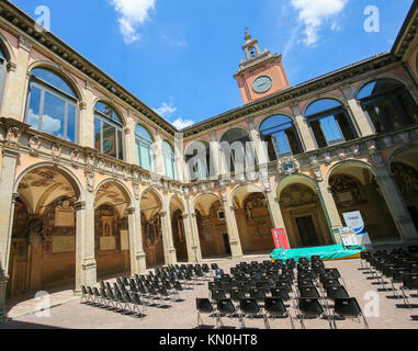 Die Universität von Bologna ist die älteste Institution der Welt, in AD 1088 gegründet. Stockfoto