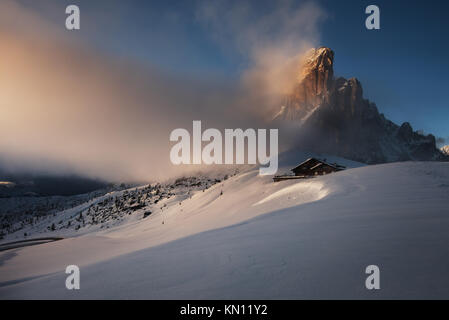 Giau Pass die italienischen Dolomiten Stockfoto