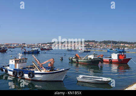 Porto do xufre, Illa de Arousa, Provinz Pontevedra, Galicien, Spanien Stockfoto