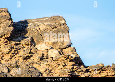 Alte Oman fort berühmt für Bau. alte Architektur für den Innen- und Außenbereich eingesetzt. Hintergrundbilder und sandigen texturiert. Stockfoto