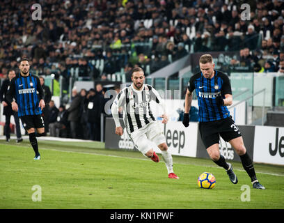 Turin, Italien. 09 Dez, 2017. Credit: Alberto Gandolfo/Alamy leben Nachrichten Stockfoto