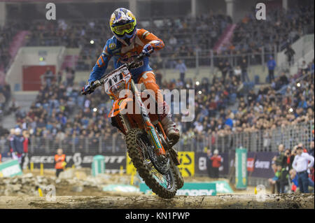 Krakau, Polen. 9 Dez, 2017. Tadeusz Blazusiak konkurriert Bei der GP Polen SuperEnduro Weltmeisterschaft in Tauron Arena. Credit: Omar Marques/SOPA/ZUMA Draht/Alamy leben Nachrichten Stockfoto