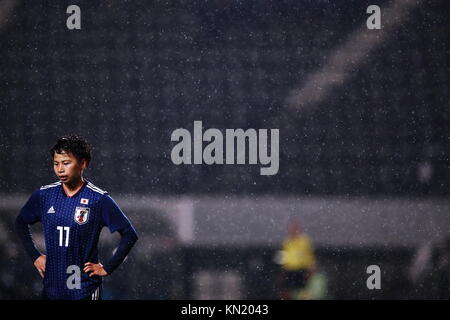 Chiba, Japan. 8 Dez, 2017. mina Tanaka (JPN) Fußball: Eaff e-1 Fußball-Europameisterschaft der Frauen 2017 Match zwischen Japan 3-2 korea Fukuda Denshi Arena in chiba, japan. Credit: sho Tamura/lba Sport/alamy leben Nachrichten Stockfoto