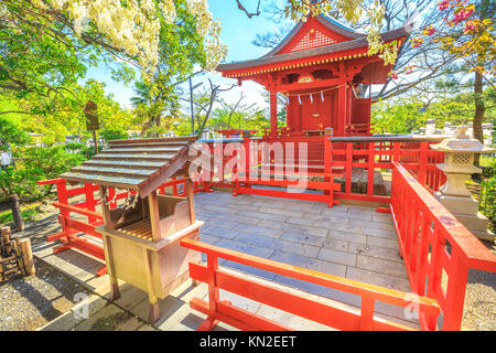 Benzaiten Schrein Frühling Stockfoto