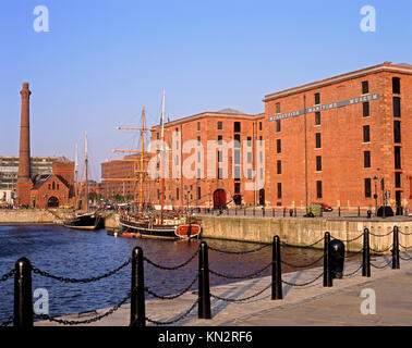 Royal Albert Dock Liverpool, Liverpool Waterfront, Liverpool, Merseyside, England, Großbritannien Stockfoto