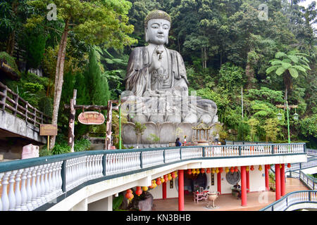 Genting Highlands, Malaysia - 2. November 2017: Buddha Statue an Chin Swee Höhlen Tempel Stockfoto