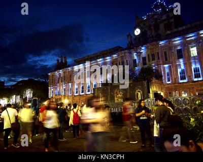 Cebu City, Philippinen - Dezember 6, 2017: Hauptgebäude der Universität Santo Thomas in Cebu City, Philippinen. Stockfoto