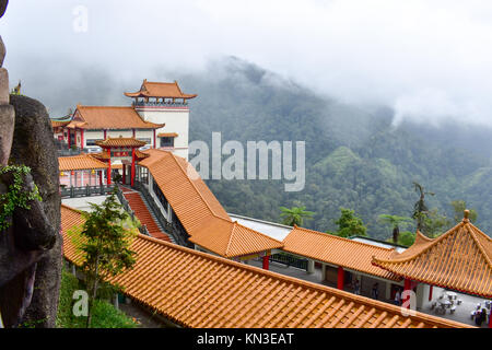 Genting Highlands, Malaysia - 2. November 2017: Der malerische Ort der Chin Swee Höhlen Tempel Stockfoto