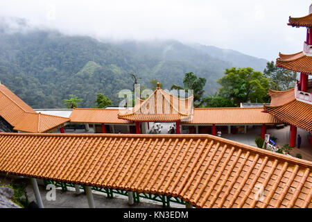 Genting Highlands, Malaysia - 2. November 2017: Chin Swee Tempel auf dem Hügel Stockfoto